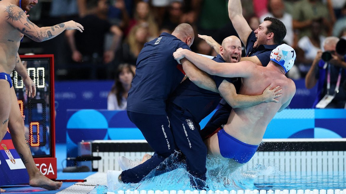 Olympics Photo of the Day: A Joyful Splash